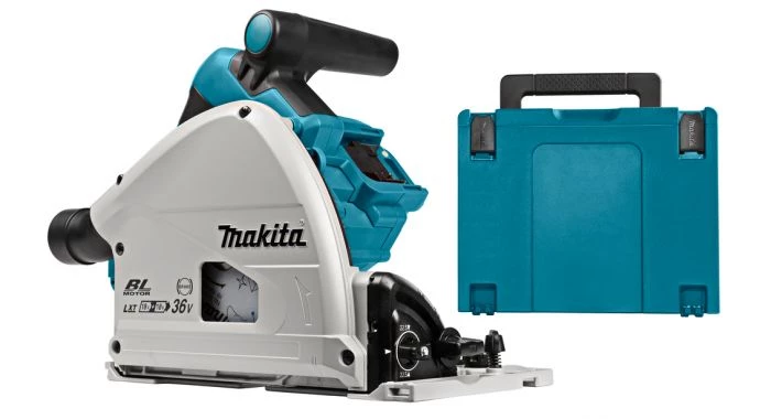 Scie plongeante sans fil Makita DSP600ZJ2 - Scie plongeante sans-fil - 36V Li-ion (2 x 18V) - MAKPAC - 165 mm - Machine seule 2 Scie plongeante sans fil Makita DSP600ZJ2 - Scie plongeante sans-fil - 36V Li-ion (2 x 18V) - MAKPAC - 165 mm - Machine seule – Image 2