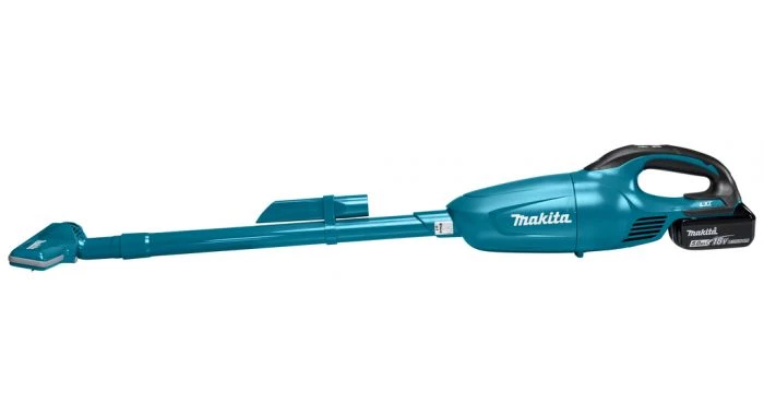 Aspirateur sans fil Makita DCL181FRT - Aspirateur balai sans-fil - 18V Li-ion kit (1x batterie 5,0 Ah) - 0,65L 4 Aspirateur sans fil Makita DCL181FRT - Aspirateur balai sans-fil - 18V Li-ion kit (1x batterie 5,0 Ah) - 0,65L – Image 4