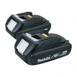 Batterie Makita BL1820 - jeu de batterie Li-Ion 18V - 2,0 Ah (2 pcs)