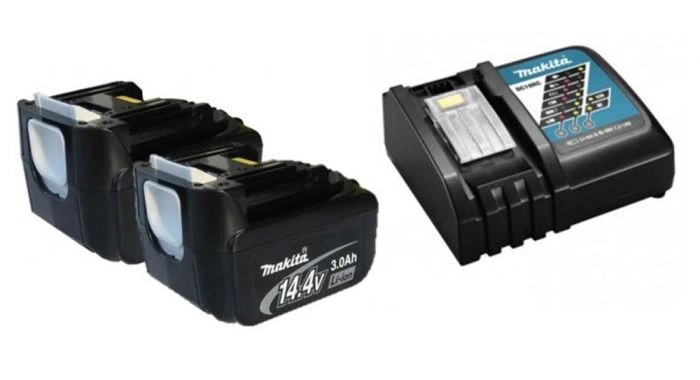 Kit de démarrage sans fil Makita Y-00337 Starterpack 2x 3,0Ah Batterie + Chargeur 14.4V - BL1430 - DC18RC 1 Kit de démarrage sans fil Makita Y-00337 Starterpack 2x 3,0Ah Batterie + Chargeur 14.4V - BL1430 - DC18RC