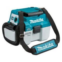 Aspirateur sans fil Makita DVC750LZX1 - Aspirateur compact sans-fil - 18V Li-ion - 7,5L - Brushless - Machine seule
