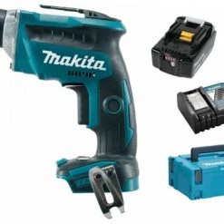 Visseuse placo sans fil Makita DFS452RMJ Visseuse plaquiste sans-fil - 18V Li-ion - 2 batteries 4,0 Ah - MAKPAC - Brushless