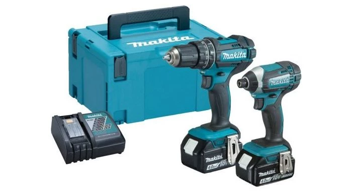 Pack outils sans fil Makita DLX2131MJ - Pack 2 outil sans fil - 18V Li-ion - Perceuse visseuse à percussion (DHP482) & visseuse à percussion (DTD152) - 2 batteries 4,0 Ah - MAKPAC 1 Pack outils sans fil Makita DLX2131MJ - Pack 2 outil sans fil - 18V Li-ion - Perceuse visseuse à percussion (DHP482) & visseuse à percussion (DTD152) - 2 batteries 4,0 Ah - MAKPAC