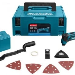 Outil multifonction sans fil Makita TM30DZJX4 Multi-outil sans fil - 10,8 V Li-ion + Accessoires dans MBOX - Machine seule