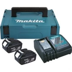 Kit de démarrage sans fil Makita 19866-5 Pack Énergie 18V Li-Ion (2x 4.0Ah) dans MAKPAC