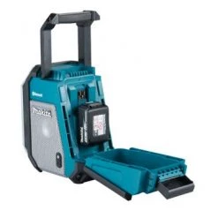 Radio de chantier sans fil Makita DMR114 Radio de chantier Secteur & batterie - 10,8 à 18 V Li-ion - Bluetooth - Machine seule -Makita Soldes 355a60ed5088f69d918f5c6d15142717