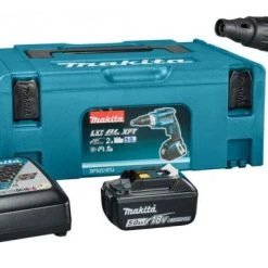 Visseuse sans fil Makita DFS251RTJ Visseuse bardage à batteries 18V Li-Ion (2x batterie 5.0Ah) dans MAKPAC