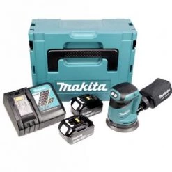Ponceuse sans fil Makita DBO180RTJ Ponceuse excentrique sans-fil - 18V Li-ion - 2 batteries 5,0 Ah - MAKPAC - 125 mm