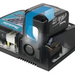 Chargeur de batterie Makita DC18RC - Chargeur rapide Li-ion 7,2V - 18V - Avec système de refroidissement - 195584-2 -Makita Soldes 401a0fd5c888a05c422ec3ec5cafb1c3