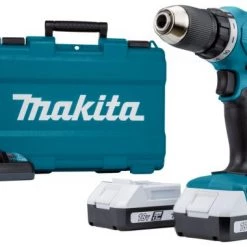 Perceuse visseuse sans fil Makita DF457DWE - Set perceuse visseuse Li-Ion 18V (2x batterie 1,3Ah) dans mallette - 42Nm 8 Perceuse visseuse sans fil Makita DF457DWE - Set perceuse visseuse Li-Ion 18V (2x batterie 1,3Ah) dans mallette - 42Nm -Makita Soldes 51915422554598e7ef77c61b50b3da6f 1