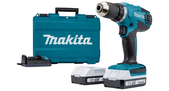 Perceuse visseuse sans fil Makita DF457DWE - Set perceuse visseuse Li-Ion 18V (2x batterie 1,3Ah) dans mallette - 42Nm 3 Perceuse visseuse sans fil Makita DF457DWE - Set perceuse visseuse Li-Ion 18V (2x batterie 1,3Ah) dans mallette - 42Nm – Image 3