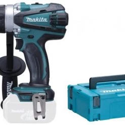 Perceuse visseuse sans fil Makita DDF458ZJ - Perceuse visseuse sans fil Li-Ion 18V (machine seule) dans MAKPAC - 91 Nm