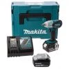 Clé à choc sans fil Makita DTW251RMJ - Set clé à choc Li-Ion 18V Li-Ion (2x batterie 4.0Ah) dans MAKPAC - 230Nm - 1/2"