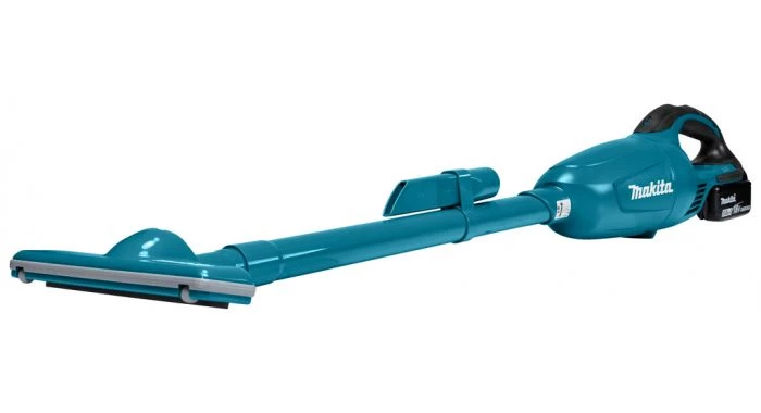 Aspirateur sans fil Makita DCL181FRT - Aspirateur balai sans-fil - 18V Li-ion kit (1x batterie 5,0 Ah) - 0,65L 2 Aspirateur sans fil Makita DCL181FRT - Aspirateur balai sans-fil - 18V Li-ion kit (1x batterie 5,0 Ah) - 0,65L – Image 2