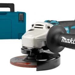 Meuleuse d'angle sans fil Makita DGA511RTJ Meuleuse d'angle sans-fil - 18V Li-ion - 2 batteries 5,0 Ah - MAKPAC - 125 mm - Brushless