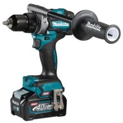 Perceuse visseuse sans fil Makita DF001GM201- Set perceuse visseuse Li-Ion 40V (2x batterie 4,0Ah) dans MAKPAC - moteur brushless - 115Nm