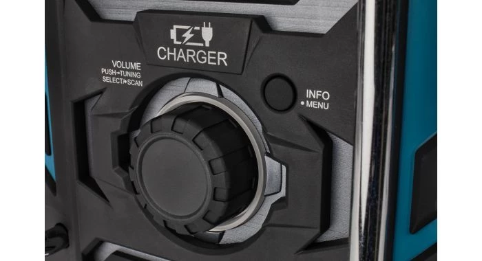 Radio de chantier sans fil Makita DMR301 Radio de chantier Secteur & batterie - 10,8-18V Li-ion - bluetooth - Dab+ - Machine seule 6 Radio de chantier sans fil Makita DMR301 Radio de chantier Secteur & batterie - 10,8-18V Li-ion - bluetooth - Dab+ - Machine seule – Image 6