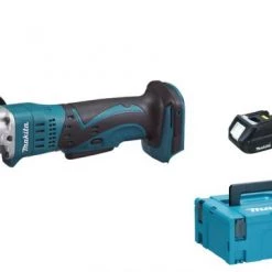 Perceuse d'angle sans fil Makita DDA351Y1J Perceuse visseuse d'angle sans-fil - 18V Li-ion - 1 batterie 1,5 Ah - MAKPAC - Sans chargeur