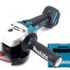 Meuleuse d'angle sans fil Makita DGA506ZJ Meuleuse d'angle sans-fil - 18V Li-ion - MAKPAC - 125 mm - Softstart - Brushless - Machine seule