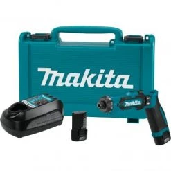 Visseuse sans fil Makita DF012DSE - Set tournevis LiIon 7,2V (2x batteries 1,5Ah) dans coffret