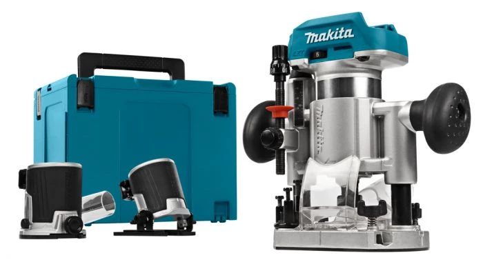 Affleureuse sans fil Makita DRT50ZJX2 - Affleureuse sans-fil -18V Li-Ion (machine seule) dans MAKPAC 2 Affleureuse sans fil Makita DRT50ZJX2 - Affleureuse sans-fil -18V Li-Ion (machine seule) dans MAKPAC – Image 2