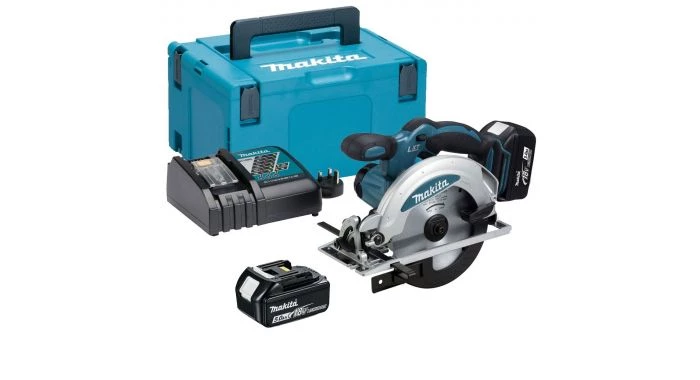 Scie circulaire sans fil Makita DSS610RTJ Scie circulaire à batteries 18V Li-Ion (2x batterie 5.0Ah) dans MAKPAC - 165mm 1 Scie circulaire sans fil Makita DSS610RTJ Scie circulaire à batteries 18V Li-Ion (2x batterie 5.0Ah) dans MAKPAC - 165mm