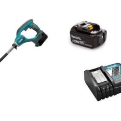 Vibreur à béton sans fil Makita DVR850RTE Vibreur à béton sans-fil 18V Li-ion (2x Batteries 5,0 Ah) - 240 mm