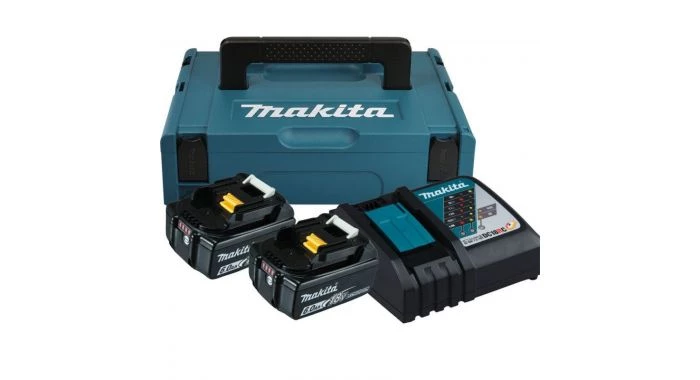 Kit de démarrage sans fil Makita 198116-4 - batterie Li-Ion 18V - pack débutant (2x 6,0Ah) avec coffret Mbox 1 Kit de démarrage sans fil Makita 198116-4 - batterie Li-Ion 18V - pack débutant (2x 6,0Ah) avec coffret Mbox