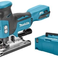 Scie sauteuse sans fil Makita DJV181ZJ Scie sauteuse sans fil 18V Li-Ion (machine seule) dans MAKPAC - Poignée en T - moteur brushless