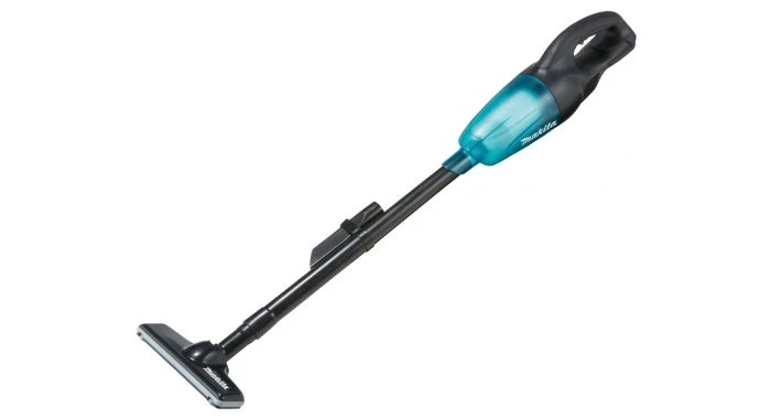 Aspirateur sans fil Makita DCL180RTB - Aspirateur balai sans-fil - 18V Li-ion kit (1x batterie 5,0 Ah) - 0,65L 1 Aspirateur sans fil Makita DCL180RTB - Aspirateur balai sans-fil - 18V Li-ion kit (1x batterie 5,0 Ah) - 0,65L