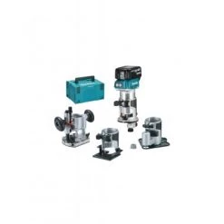 Affleureuse sans fil Makita DRT50RTJX3 Affleureuse sans-fil 18V Li-Ion (2x batterie 5.0Ah) dans Mbox