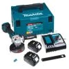 Meuleuse d'angle sans fil Makita DGA514RTJU Meuleuse d'angle sans-fil - 18V Li-ion - AWS - 2 batteries 5,0 ah - Mbox - 125 mm - Brushless