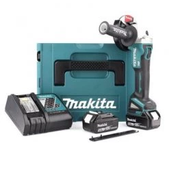 Meuleuse d'angle sans fil Makita DGA504RTJ Meuleuse d'angle sans-fil - 18V Li-ion - 2 batteries 5,0 Ah - MAKPAC - 125 mm - Brushless