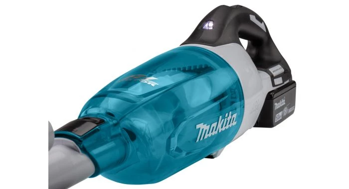 Aspirateur sans fil Makita DCL281RTWX - Aspirateur balai sans-fil - 18V Li-ion - kit (1x 5,0h) - 1500L / min - Brushless - blanc 5 Aspirateur sans fil Makita DCL281RTWX - Aspirateur balai sans-fil - 18V Li-ion - kit (1x 5,0h) - 1500L / min - Brushless - blanc – Image 5