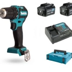 Perceuse visseuse sans fil Makita DF332DSMJ - Set perceuse visseuse Li-Ion 10.8V (2x batterie 4,0ah) dans MAKPAC - moteur bushless - 35Nm