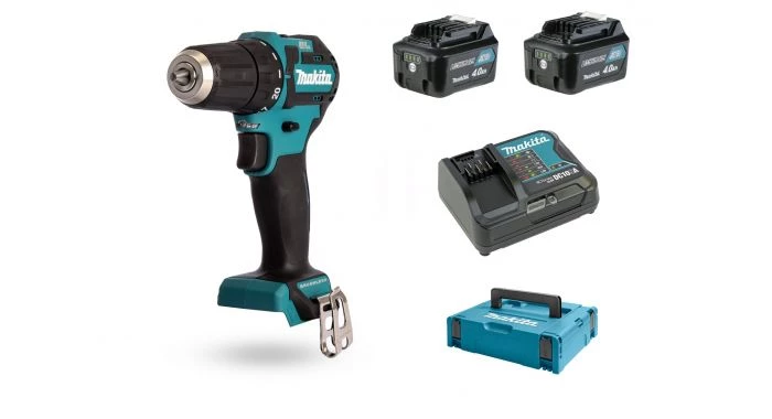 Perceuse visseuse sans fil Makita DF332DSMJ - Set perceuse visseuse Li-Ion 10.8V (2x batterie 4,0ah) dans MAKPAC - moteur bushless - 35Nm 1 Perceuse visseuse sans fil Makita DF332DSMJ - Set perceuse visseuse Li-Ion 10.8V (2x batterie 4,0ah) dans MAKPAC - moteur bushless - 35Nm