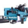 Perforateur burineur sans fil Makita DHR243RTJV Perfo-burineur sans-fil - 18V Li-ion - SDS-plus - Kit (2 x 5,0 Ah) - MAKPAC - Mandrin serrage rapide - Brushless