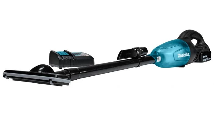 Aspirateur sans fil Makita DCL180RTB - Aspirateur balai sans-fil - 18V Li-ion kit (1x batterie 5,0 Ah) - 0,65L 6 Aspirateur sans fil Makita DCL180RTB - Aspirateur balai sans-fil - 18V Li-ion kit (1x batterie 5,0 Ah) - 0,65L – Image 6