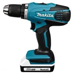 Perceuse visseuse sans fil Makita DF457DWE - Set perceuse visseuse Li-Ion 18V (2x batterie 1,3Ah) dans mallette - 42Nm 9 Perceuse visseuse sans fil Makita DF457DWE - Set perceuse visseuse Li-Ion 18V (2x batterie 1,3Ah) dans mallette - 42Nm -Makita Soldes bfea09ab9ce2ca32eb3572d071415203 1