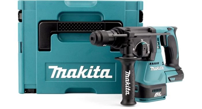 Perforateur burineur sans fil Makita DHR243ZJ Perforateur burineur sans-fil - 18V Li-ion - SDS-plus - Machine seule - Mandrin serrage rapide - MAKPAC - Brushless 1 Perforateur burineur sans fil Makita DHR243ZJ Perforateur burineur sans-fil - 18V Li-ion - SDS-plus - Machine seule - Mandrin serrage rapide - MAKPAC - Brushless