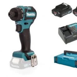 Perceuse visseuse sans fil Makita DF032DSAJ - Set perceuse visseuse Li-Ion 10.8V (2x batterie 2.0Ah) dans MAKPAC - moteur brushless - 35Nm