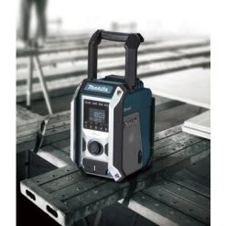 Radio de chantier sans fil Makita DMR114 Radio de chantier Secteur & batterie - 10,8 à 18 V Li-ion - Bluetooth - Machine seule -Makita Soldes cb6c8c9054e618322fa1aa363be7b599