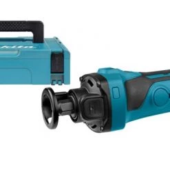 Affleureuse plaque de plâtre sans fil Makita DCO180ZJ Scie découpeuse plâtre sans-fil - 18V Li-ion - MAKPAC - 6,35 mm - Machine seule