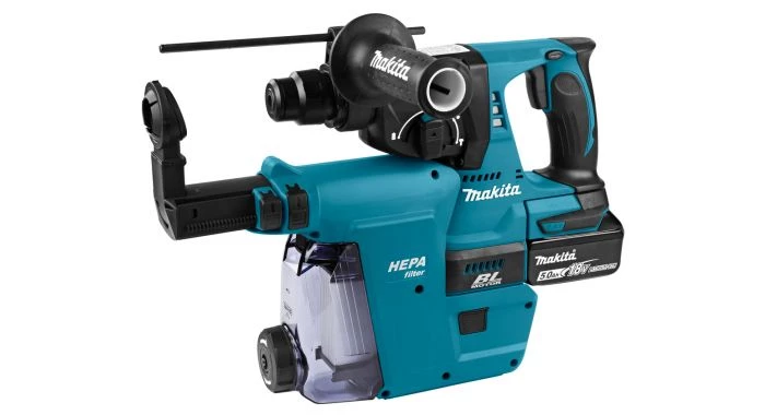 Perforateur burineur sans fil Makita DHR242RTJW Perforateur burineur sans-fil - 18 V Li-ion - SDS-Plus - Kit (2 X 5,0 Ah) - Mbox - 24 mm - brushless 1 Perforateur burineur sans fil Makita DHR242RTJW Perforateur burineur sans-fil - 18 V Li-ion - SDS-Plus - Kit (2 X 5,0 Ah) - Mbox - 24 mm - brushless