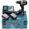 Perceuse visseuse sans fil Makita DDF484BJX1 - Set perceuse visseuse Li-Ion 18V (2x batterie 5.0Ah) dans MAKPAC - moteur brushless