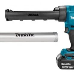 Pistolet à colle sans fil Makita DCG180RTEX Pistolet à colle sans-fil - 18V Li-ion - Batterie (2x 5,0 Ah) - Coffret & support cartouche inclus
