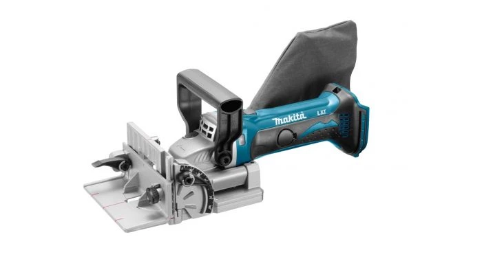 Lamelleuse sans fil Makita DPJ180RMJ Lamelleuse sans-fil 18V Li-ion - Kit complet (2x batterie 4,0 Ah) dans MAKPAC 2 Lamelleuse sans fil Makita DPJ180RMJ Lamelleuse sans-fil 18V Li-ion - Kit complet (2x batterie 4,0 Ah) dans MAKPAC – Image 2