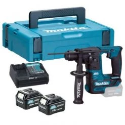 Marteau perforateur sans fil Makita HR166DSMJ Perforateur SDS-plus à batteries 10,8V Li-Ion (2x batteries 4.0Ah) dans MAKPAC - 1,1J