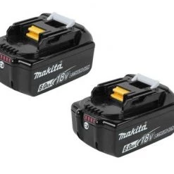 Batterie Makita BL1860B - Pack de batteries Li-ion 18V - 6,0 Ah (2 pièces)