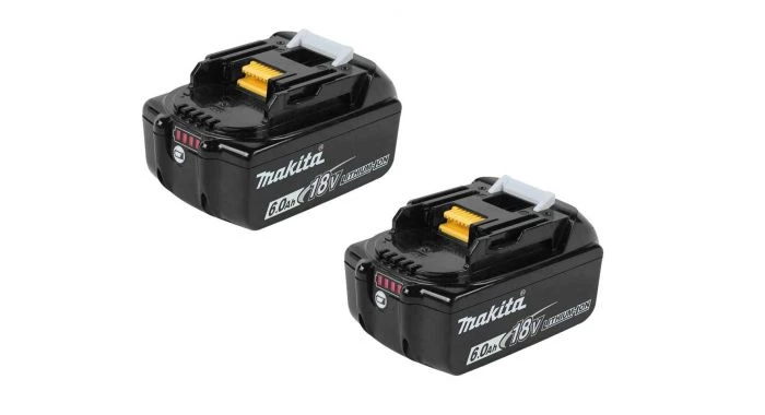 Batterie Makita BL1860B - Pack de batteries Li-ion 18V - 6,0 Ah (2 pièces) 1 Batterie Makita BL1860B - Pack de batteries Li-ion 18V - 6,0 Ah (2 pièces)